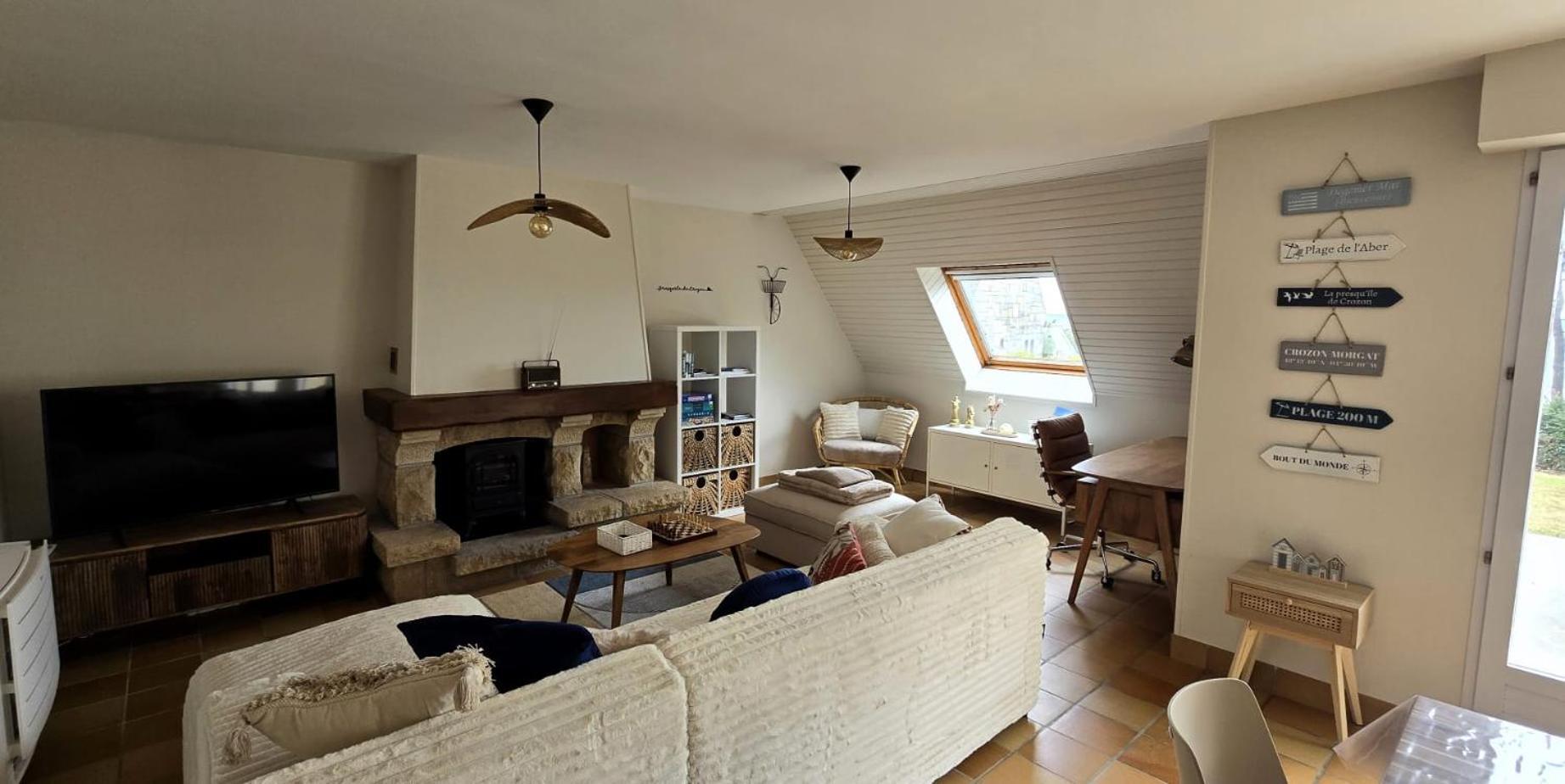 Maison Vue Mer Crozon - Jacuzzi - Sauna Eksteriør billede